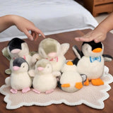 2X Plush Penguin Keychain Or Doll With Sound Activation BLACK V274-TOY-KN-F-PLUSPNB2P