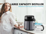 Water Distiller, 4L 1.05 Gallon Pure Water Purifier Filter For Home Countertop, 750W Distilled Water V952-BXGZLSJXB4LDXH9BQV3