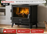 Dimplex 2kW Willowbrook Opti Myst Portable Electric Stove Flame and Smoke Effect WLB20-AU