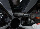 3/8" Drive Impact Socket Set, 90 Piece Socket Set SAE 1/4"-3/4" and Metric 6-19mm, 6 Point Cr-Mo V952-CJ38SAECRMO90NGRCV0