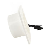 Solar Exhaust Fan 50W 6in ABS Protective Mesh IP67 Waterproof Ventilator for Greenhouses Pet Houses V1294-YM0703-3111230078711