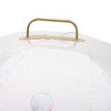 Xmas Inflatable Ornament Ball 23.6 Inch PVC LED Light Up Xmas Snowmen Blow Up Ball Outdoor V1294-YM0901-3111240281611
