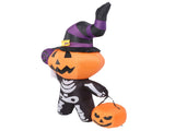 Inflatable Ghost Decoration with LED Lights Water Resistant Cute Blow Ups Skeleton Decor for Yard V1294-YM0901-3115240073212