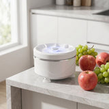 Cordless Fruit and Vegetable Cleaner Device Portable Food Purifier Machine for Removing Residue on V1192-AZ-W-24146