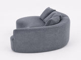 Arco 3 Seater Compressed Sofa V1158-ZE9919-TL1907-21-DGY