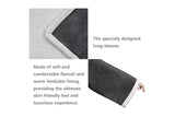 Flannel Lamb Wool TV Blanket, Multi-Functional Sleeved Lazy Throw for Home - Pink V1263-JX-7719-1