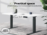 Artiss Standing Desk Top White 140CM DB-B-140-WH