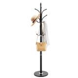 Coat Freestanding, Coats Tree Stand with Stable Marble Base & 6 Hooks, Free Standing Hall Coat V952-YMJWGSJSSCP0JYMX6001V0