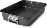 Non Stick Lasagne Pan with Handles, Deep Rectangular Oven Roasting Dish for Cakes, Brownies, Lasagne V1189-LC-AMZ-00083
