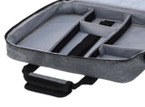 DJ Mixer Bag with Removable Divider Padded Protection Audio Mixer Carrying Case for Microphone Cable V1294-YM0901-3117250162711