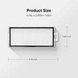 Washable ilter or Q7 Max, Q7 Max, Q8 Max, Q8 Max, Q5 Pro, Q5 Pro, Q5 Max, Q5 DuoRoller Robot V1259-DP01-F-363