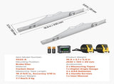 Wheel Alignment Tool, 2 PCS Carbon Steel Heavy Duty Toe & Camber Alignment Plates with Digital Angle V952-CLDWJJBXG0DSJO9UF001V9