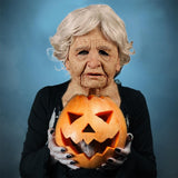 Halloween Latex Face Cover Novelty Old Man Horror Heagear for Masquerade Party V1294-YM0717-10178849
