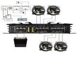 5800W Watt 4 Channel Car Truck Amplifier Stereo Audio Speaker Amp System Device V63-844611