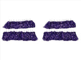 48Pcs Cheerleading Poms Metallic Foil Cheer Poms with Plastic Handle for Adults Kids Cheerleaders V1369-AZ3-W-12742