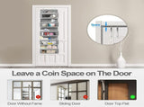 The Door Organizer 5 Shelf Hanging Closet Organizers and Storage Organizer for Closet, Nursery, V1370-AZ4-00386