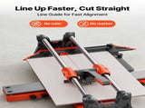 600 mm Manual Tile Cutter, Upgraded Sliding Head Cutting Tool with Spring-Loaded Base, Angle Fence, V952-DHDZHDTSJK06UFL78001V0