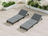 Grey Rattan Sunbed with Adjustable Recline V264-OTF-531S-LGR-1
