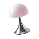Mushroom Shape Table Lamp Glass Iron Warm Light USB Modern Bedside Nightstand Lamp for Bedroom V1294-YM0901-3119240068911