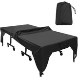 Waterproof Dustproof Table Tennis Cover Black, Black, 280 x 153 x 73 cm V1237-ZY-715-185