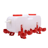 Automatic Chicken Waterer Anti Tipping Plastic Hygienic Chicken Watering System for Poultry Farm V1294-YM0901-3111240237611