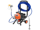 Stand Airless Paint Sprayer, 1500W, 3300PSI High Pressure Airless Sprayer with Cart, Cleaning Brush, V952-ZSSPTJ1500W0LMIA4001V3