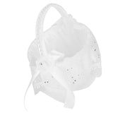 Flower Lace Basket White Romantic Basket Candies Container Wedding Ceremony Decoration5707 V1294-YM0721-3115200142813