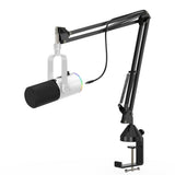 RGB Dynamic Gaming Microphone XLR/USB Interface for PC Streaming Podcast Recording Style 1 V1263-JX-7074-2