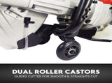 75CC Petrol Demolition Saw Concrete Cut Off Wet Demo Cutter Road Brick 350MM V379-CUTOFSAW05