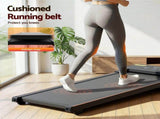 Everfit 3 in 1 Walking Pad Treadmill 20% Auto Incline Under Desk Treadmills for Home Gym With 40cm TMILL-400-AINC-BK