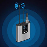 UHF Wireless Headset Microphone with Receiver Lavalier Microphone Set Style 1 V1263-JX-7001-2