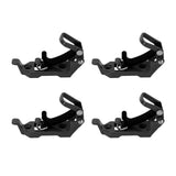 4 Sets Roof Shovel Mount Heavy Duty Multipurpose Metal Rubber Clamp Mounting Bracket for Roof V1294-YM0901-3114240060111