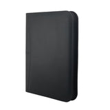 document Zippered Business Padfolio A4 PU Leather Portfolio Organizer for Interview Resume Document V1369-AZ3-W-16141