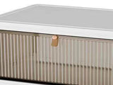 Foldable Storage Box Thickened Large Capacity Sealed Dustproof PP Organizer with Wheels for Home V1294-YM0901-3117240139511