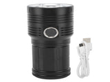Strong Light Flashlight 10000LM 300500 Meters LED 4 Modes Rechargeable Handheld Camping Light for V1294-YM0703-3119230087411