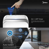 Midea 4.0KW 3in1 Portable Air Conditioner Dehumidifier with Cooling Drying and Sleeping Mode V943-MPPD40C