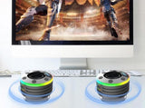 Bluetooth 5.3 Shower Speaker Water-resistant Wireless Speaker With Suction Cup Shower Radio For V1263-JX-7545