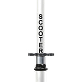 MONVELO Adult Commuter Foldable Scooter White RR1008-WH