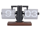 Digital Flip Desk Clock 12 Hours Single Sided Battery Powered Retro Mechanical Auto Flip Down Clock V1294-YM0901-3115240060313