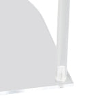 Acrylic Plate Organizer Holder Clear Corner Shelf 3 Tier Kitchen Cabinet Space Saver Bathroom V1294-YM0901-3117250070311