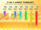 7-in-1 Red Light Massager, Electric Gua Sha 7 Color LED Light Therapy for Face, Hot & Cold V1107-110-20569