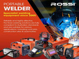 ROSSI 200 Amp Portable Inverter Arc Stick Welder, MMA DC Gas Inverter Welding Machine, 15A Plug V219-WLDMMAROSA2C0