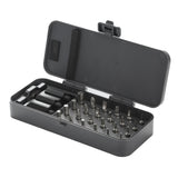 24 in 1 Ratchet Screwdriver Set Alloy Steel DIY Multi Bit Magnetic Drive Set with T Handle Carry V1294-YM0901-3114250021211