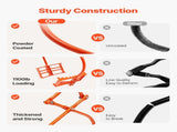 609mm Stone Lifting Tongs, 2-Claw Rock Tongs, Heavy Duty Steel Log Tongs, 500KG Lifting Capacity, V952-YMBYQ24YC2ZBYQ5WXV0