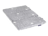 Giselle Bedding Foldable Cot Mattress for Travel Cot, Glow-in-Dark Cover MATTRESS-B-COT-FD-8-GY