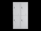 Four-Door Office Gym Shed Storage Locker V63-834591