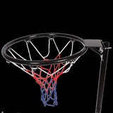 Netball Ring with Stand Portable Pole Height Adjustable V63-798747