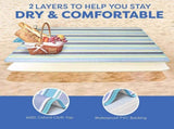 Sandfree Waterproof Picnic Blanket, Quick Drying Oxford Beach Mat, Portable Outdoor Camping Blanket V1237-ZY00B08GFZ251X