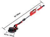 Drywall Sander 750W, Drywall Sander, Foldable Sheetrock Sander, with Telescope Handle, V952-QMDMJ750WZDZKDDD1V3
