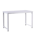 Artiss Computer Desk Home Office Study Table White 120CM MET-DESK-120-WH